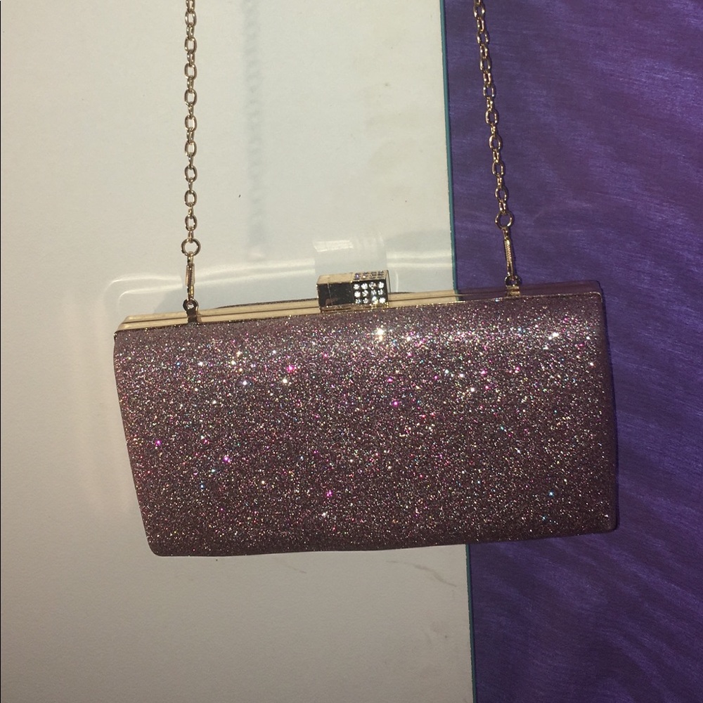 Sparkling crossbody purse